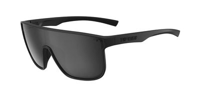 TIFOSI Sanctum XL, Blackout Single Lens Sunglasses, Smoke No Mirror