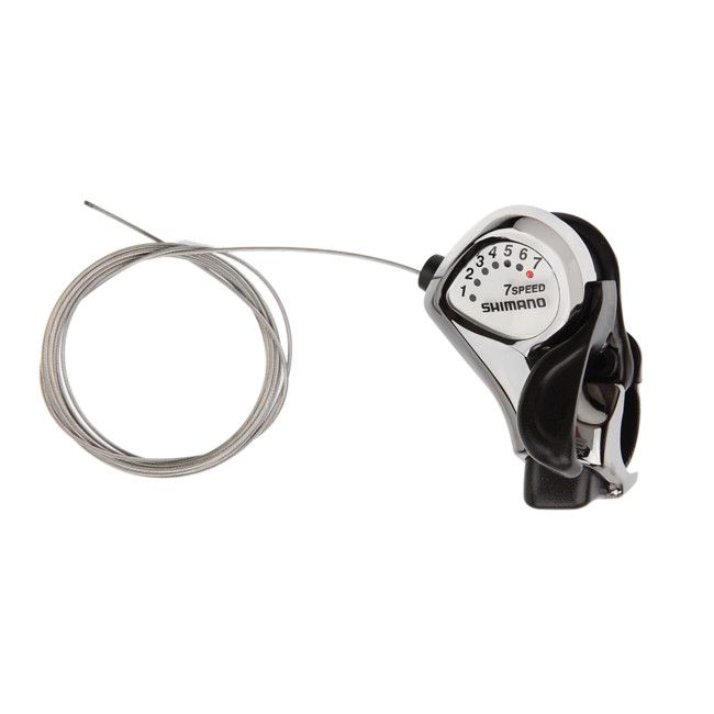SHIFT LEVER, SL-FT55-7R, TOURNEY, RIGHT 7-SPEED, 2050MM INNER