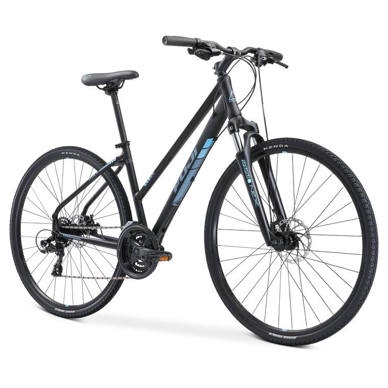 FUJI TRAVERSE 1.7 ST 15 SATIN BLACK / CYAN