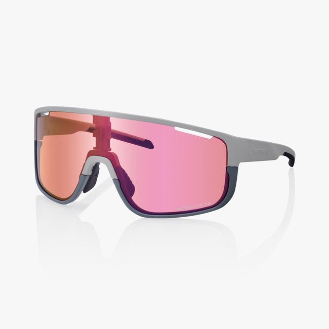 PULSAR RS, MARCO GRIS ESCARCHADO CON LENTES RIDESCAPE TRAIL Y REPUESTO CLARO DE PC