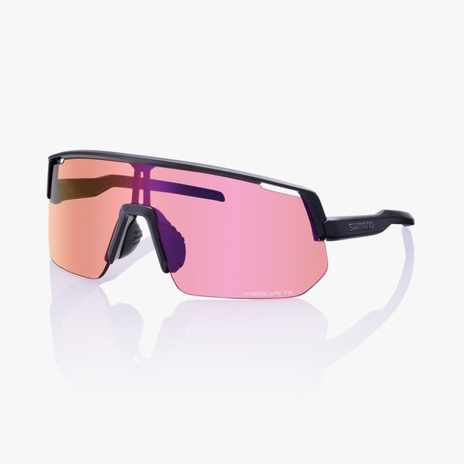 TECHNIUM L, MATTE BLACK FRAME WITH RIDESCAPE TRAIL LENS AND CLEAR SPARE