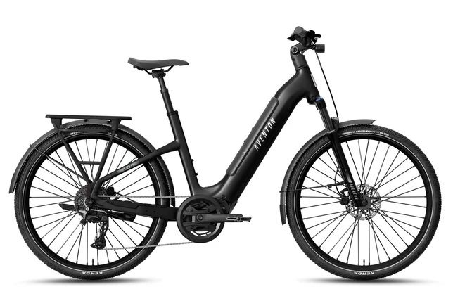 Aventon Level 4 ADV Step-Through Ebike  Regular / Matte Black