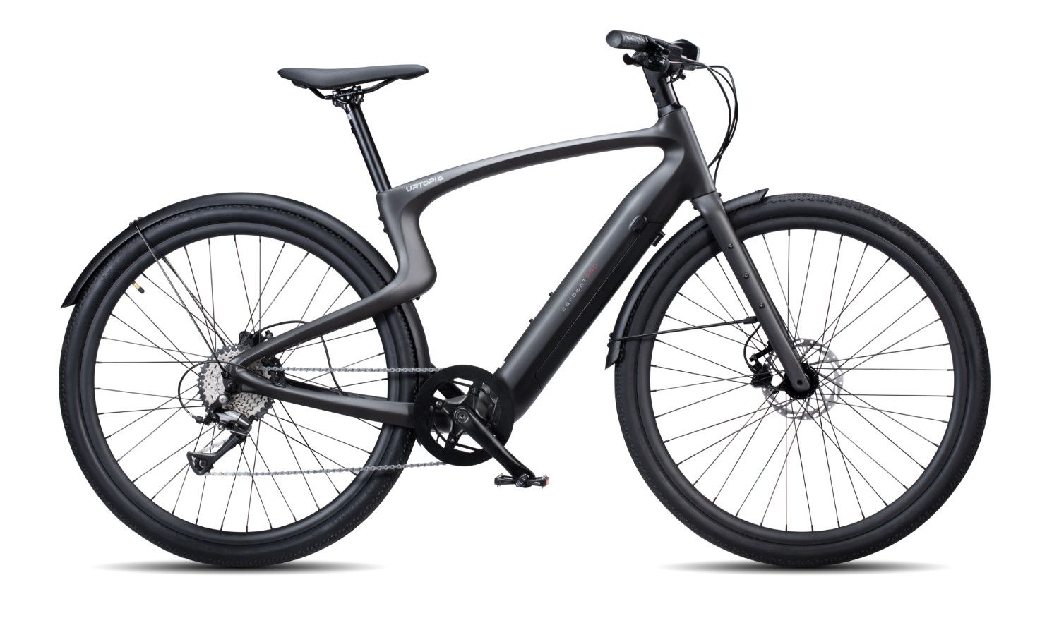 Urtopia Carbon 1 Pro E-Bike, Color: Matte Black, Size: Small