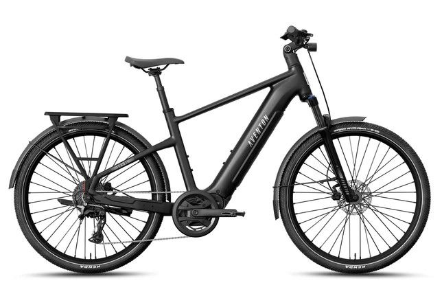 Aventon Level 4 ADV, Color: Matte Black, Size: Medium 5'3” - 5'10”