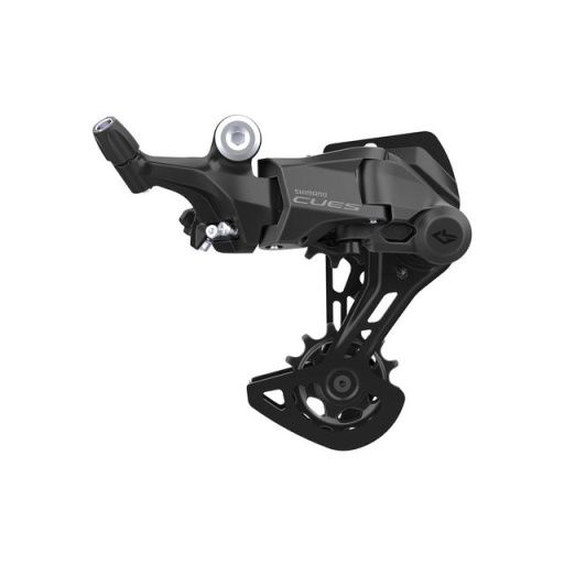 Shimano CUES RD-U4000-GS Rear Derailleur - 9-Speed, Shadow Design, Direct Attach, Medium Cage, Black