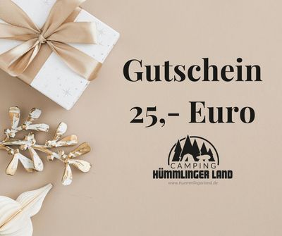 Gutscheine im Wert von 25,- Euro