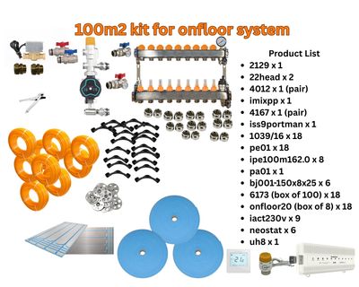 Underfloor Heating Kits - Retro Fit Kits and Staple Screed Kits