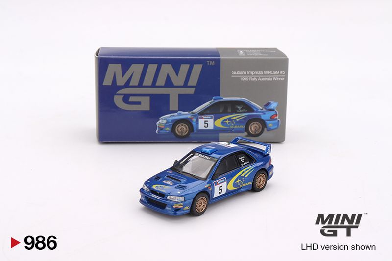 Subaru Impreza WRC98 1998 Rally Monte-Carlo 3rd Place #3