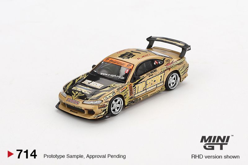 Nissan Silvia (S15) Top Secret D1GP Blisterverpackung #714