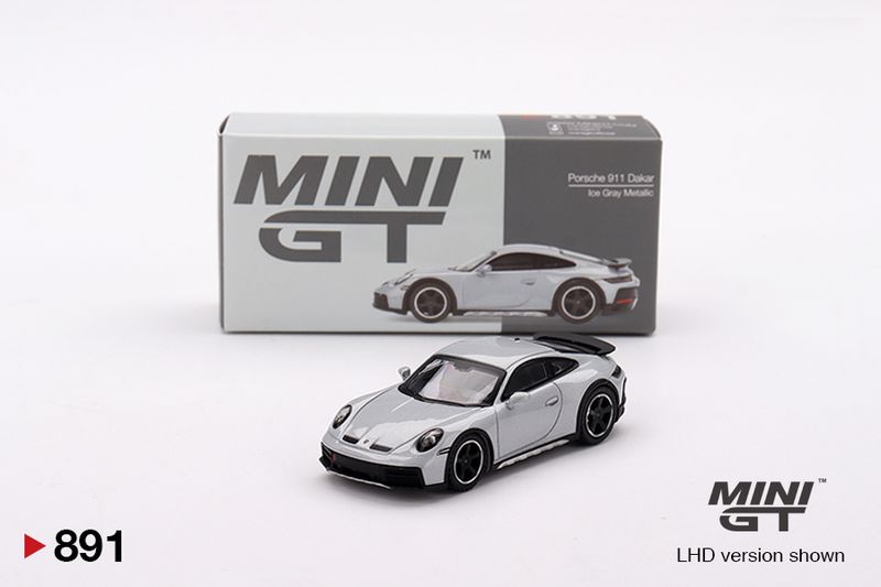 Porsche 911 Dakar Ice Gray Metallic #891