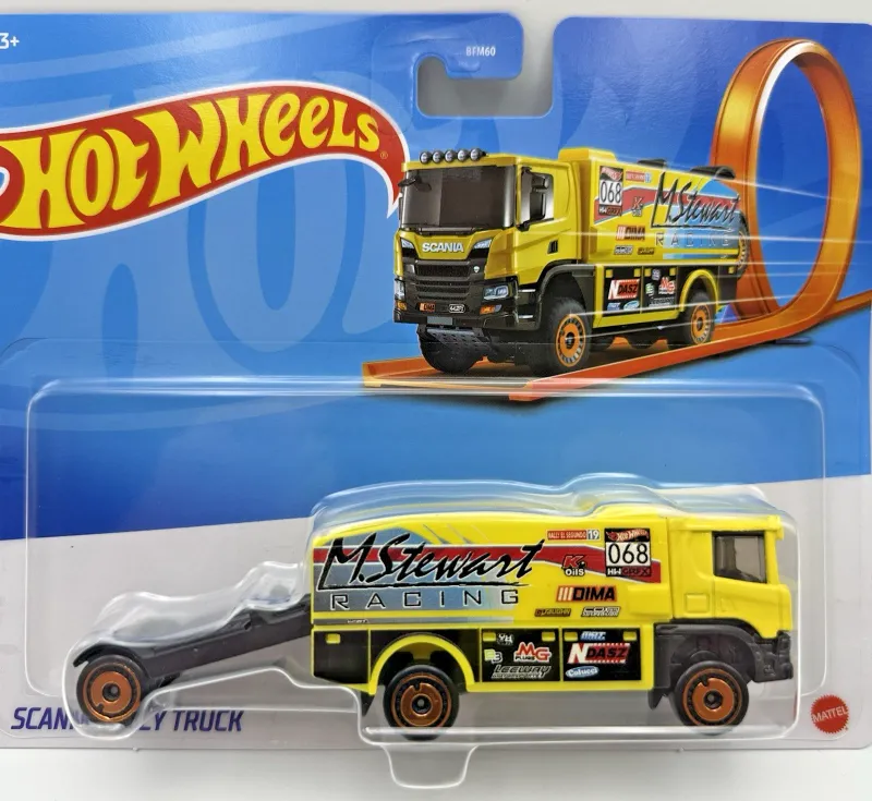 Hot Wheels SCANIA RALLY TRUCK 1:64 Race Truck LKW Mattel 2019