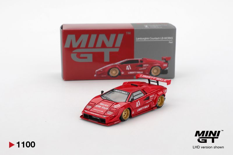 Lamborghini Countach LB-WORKS Red #1100