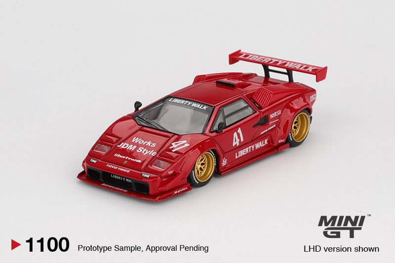 Lamborghini Countach LB-WORKS Red #1100