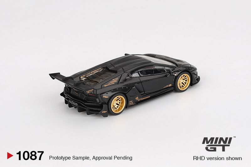 LB★WORKS Lamborghini Aventador Limited Edition Matte Black #1087