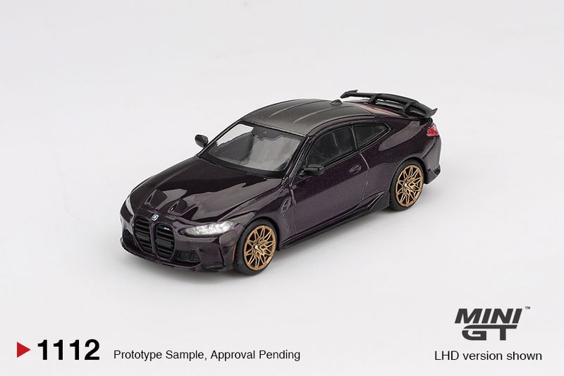 BMW M4 (G82) M Performance – Daytona Violet #1112 | MINI GT
