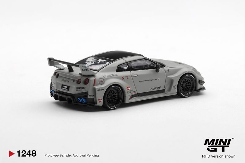 Nissan GT-R (R35) LB-Super Silhouette GT-RR Ver.1 Matt Grey 2026 #1248 | Mini GT
