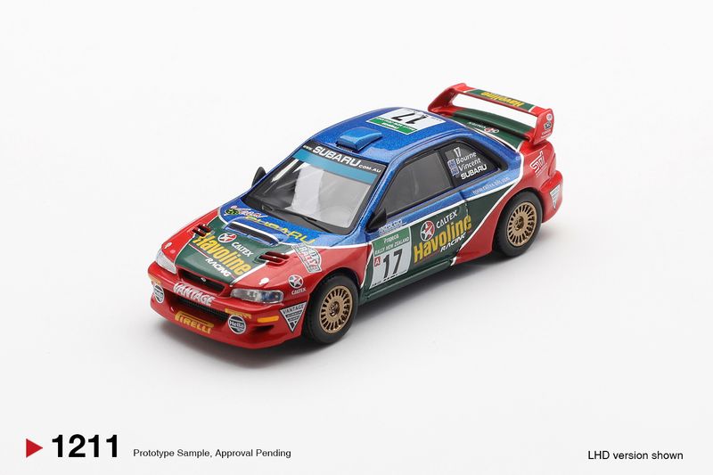 Subaru Impreza WRC98 #17 Rally New Zealand 2000 #1211 | Mini GT