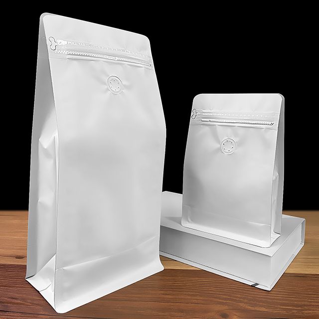 Bolsa Blanca 250 g Base Plana 250 unidades