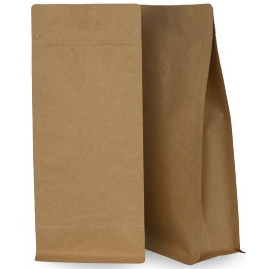 Bolsa Kraft 500 g Base Plana