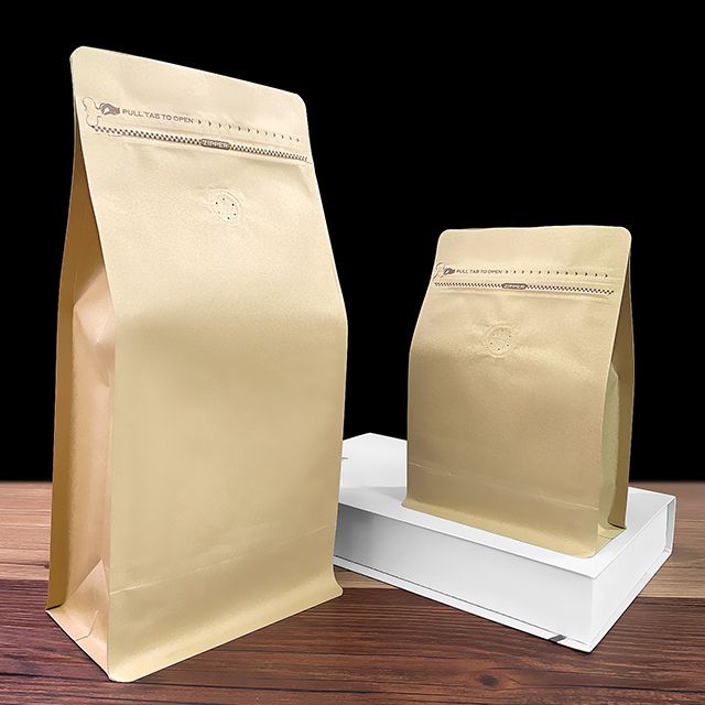 Bolsa Kraft 1 kg Base Plana