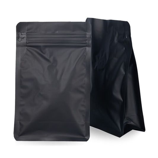 Bolsa Negra Mate 250 g Base Plana