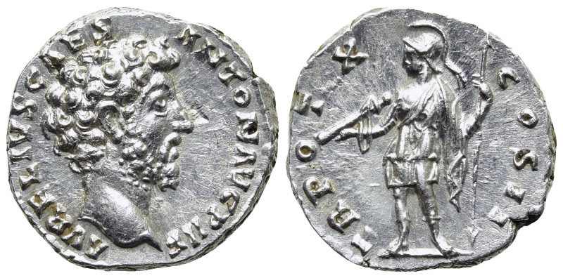 MARCUS AURELIUS (Caesar, 139-161). AR Denarius. Rome MARCUS AURELIUS (Caesar, 139-161). AR Denarius. Rome
