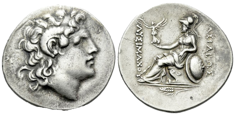 Kingdom of Thrace, Lysimachus, 323-281 Uncertain mint or Kallatis AR Tetradrachm Kingdom of Thrace, Lysimachus, 323-281 Uncertain mint or Kallatis AR Tetradrachm