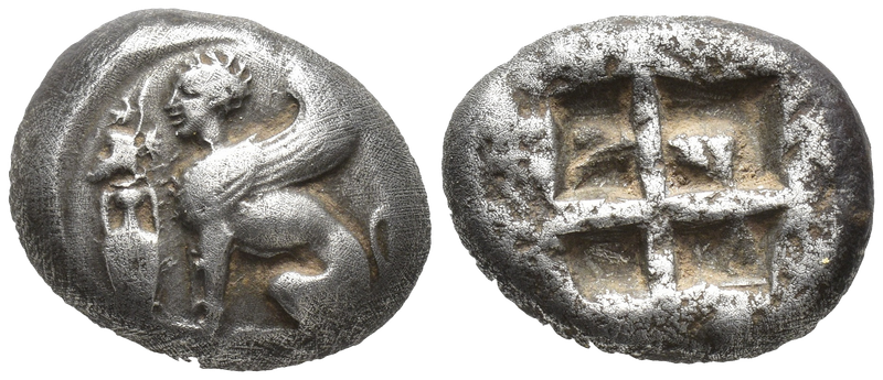 Islands off Ionia. Chios circa 490-435 BC. Didrachm AR (13mm, 7,7 g) Islands off Ionia. Chios circa 490-435 BC. Didrachm AR (13mm, 7,7 g)
