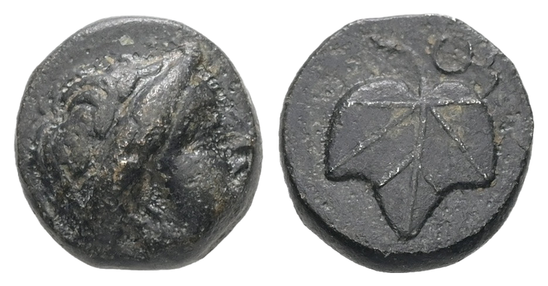 Aeolis, Myrina and Gryneion. Gongylos II. AE ( 1.51 g - 9.91 mm ) Aeolis, Myrina and Gryneion. Gongylos II. AE ( 1.51 g - 9.91 mm )