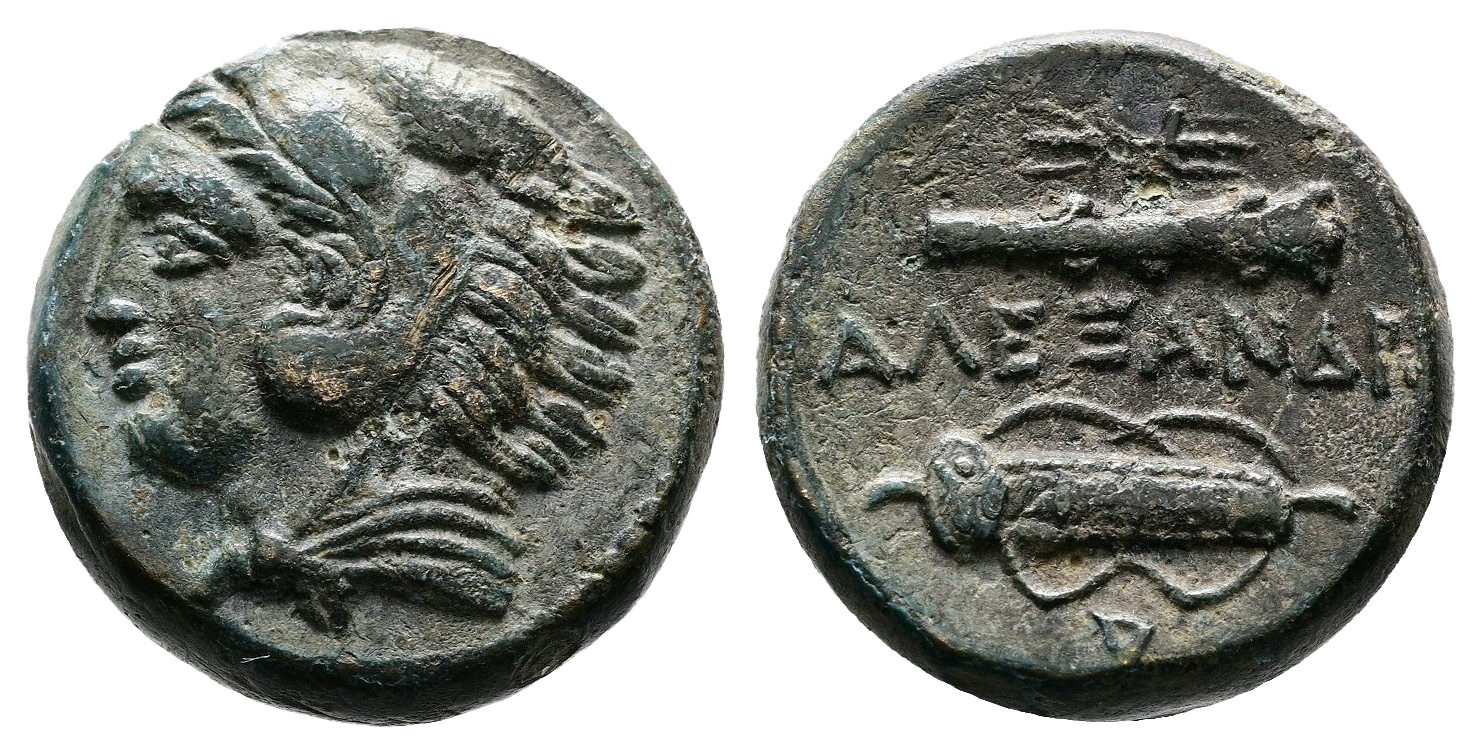 Kings of Macedon, Alexander III ‘the Great’, 336-323 BC. Bronze (17.86 mm, 6.84 g.)