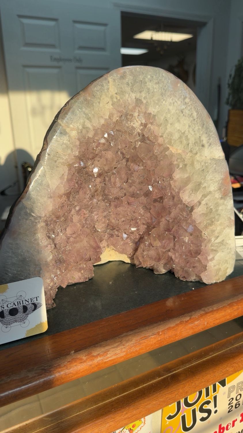 Hematoid Included Amethyst Waffle
