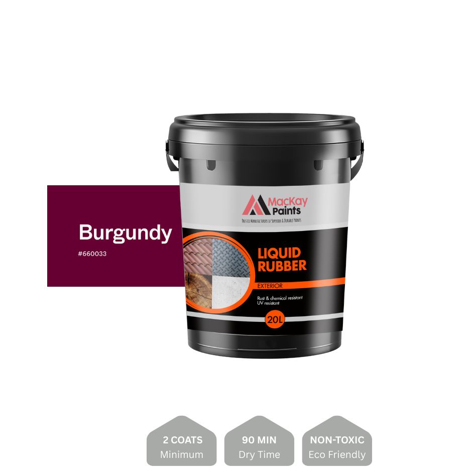 Liquid Rubber 20L, Color: Burgundy