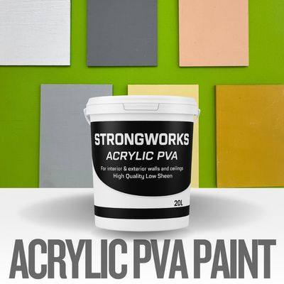Strongworks Acrylic PVA Paint 20L Strongworks Acrylic PVA Paint 20L