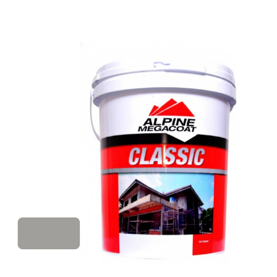 Alpine Megacoat Classic Wall Paint 20L, Color: Mountain Mist