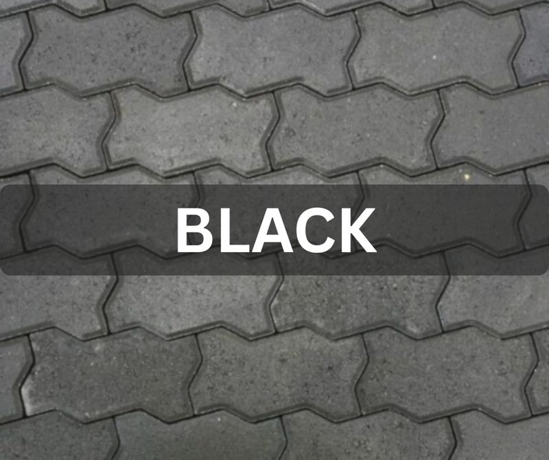 Paving Bricks Pallet BLACK