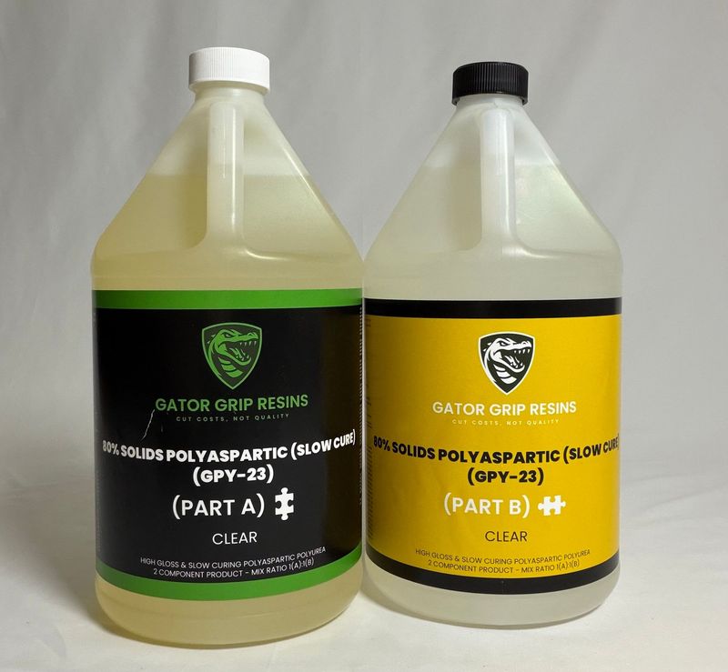 80% SOLIDS POLYASPARTIC (SLOW CURE) 80% SOLIDS POLYASPARTIC (SLOW CURE)