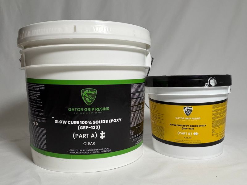 SLOW CURE 100% SOLIDS EPOXY (CLEAR) SLOW CURE 100% SOLIDS EPOXY (CLEAR)