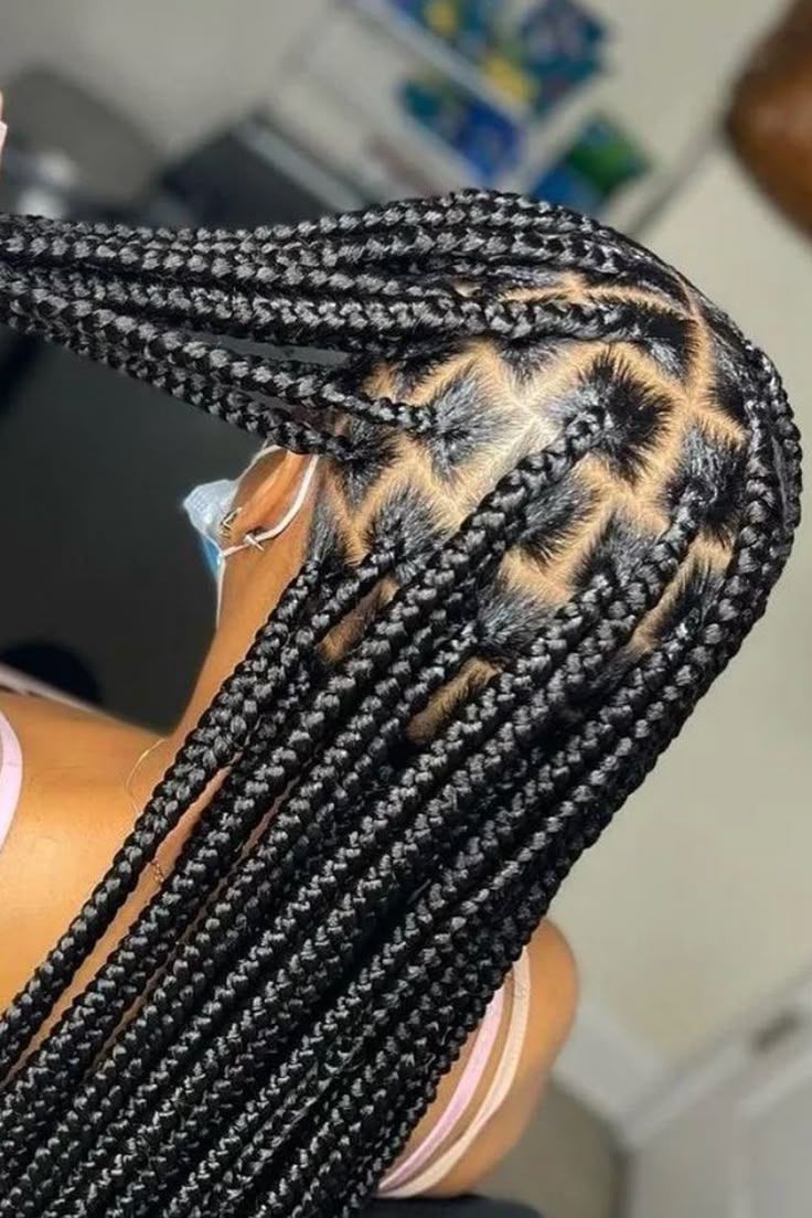 Box Braids Big