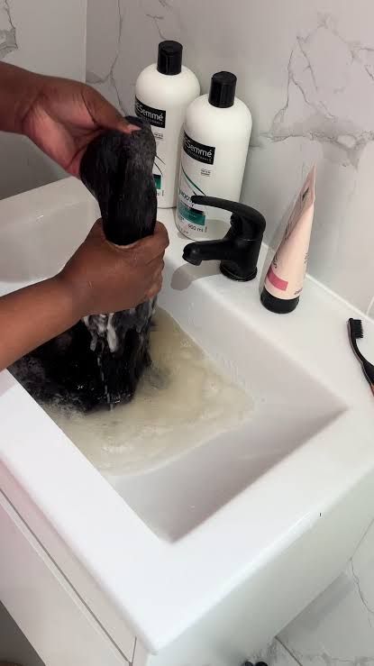 Washing of Weave Only