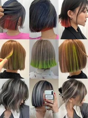 ​Coloring of Short Hair – Single Application