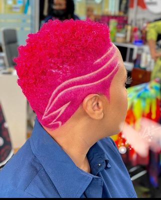 ​Cutting of Short Bob