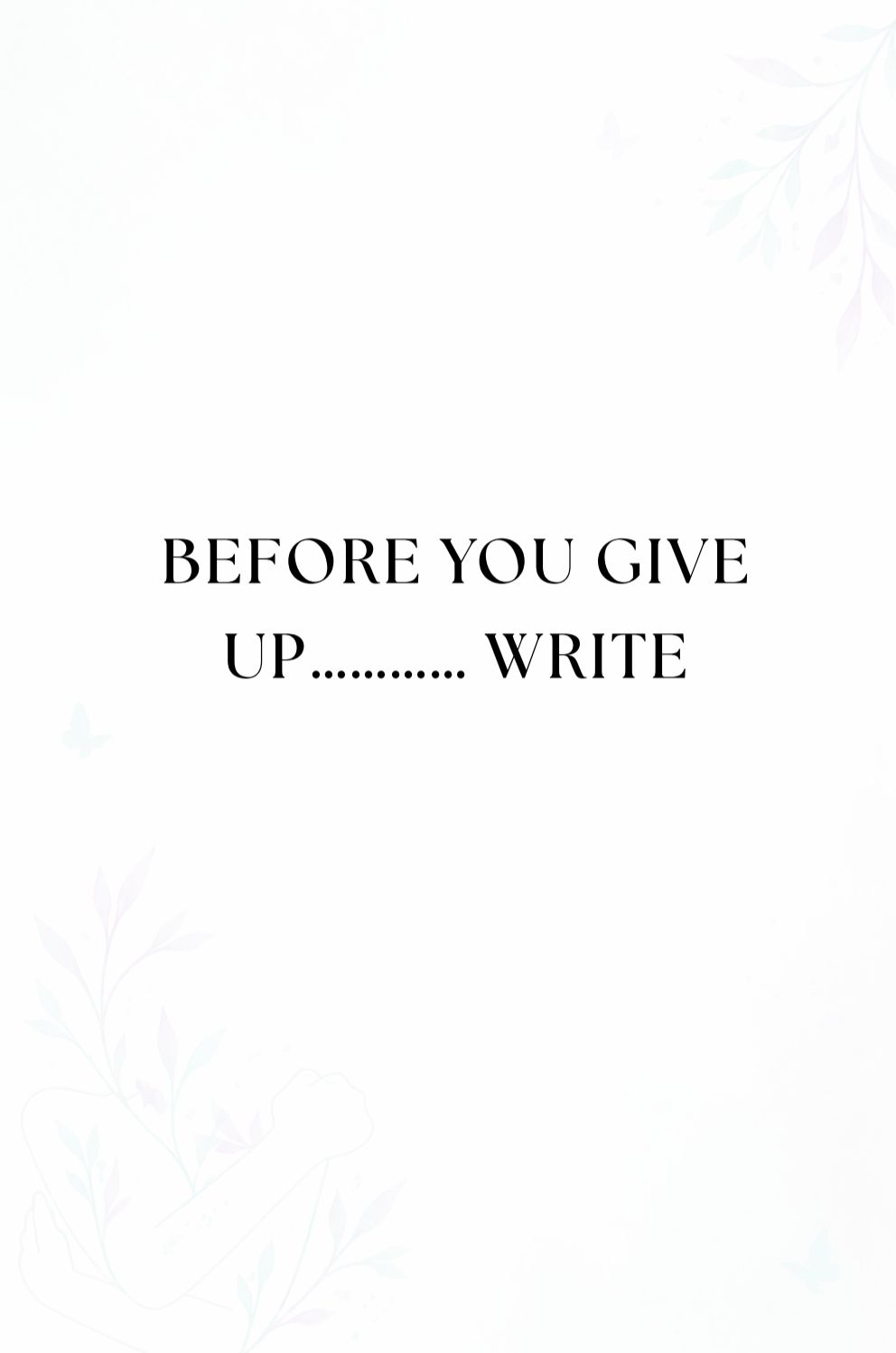 St;ll Here Journal A Safe Space To Write- Blank Canvas Journal For Your Thoughts