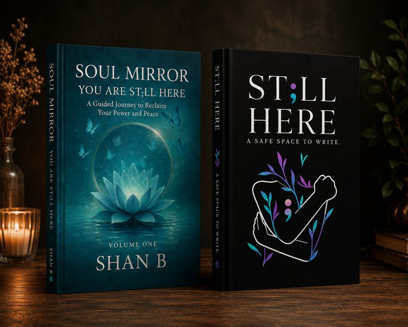 Hardcover COMBO (Soul Mirror You Are St;ll Here) + St;ll Here Blank Canvas Journal Companion