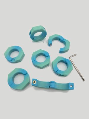 6 Pack of Shower Caddy Clamps