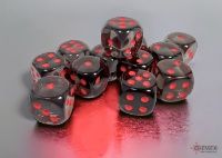 Translucent 16mm d6 Dice Block (12 dice)