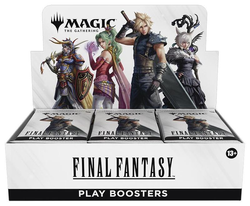 Final Fantasy Play Booster Display