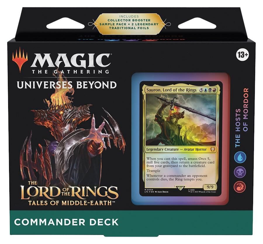 Lord of the Rings Commander Decks, Edition: The Hosts Of Mordor