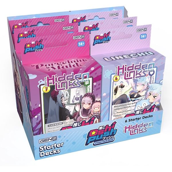Oshi Push TCG: Gen Two Hidden Links- Starter Deck