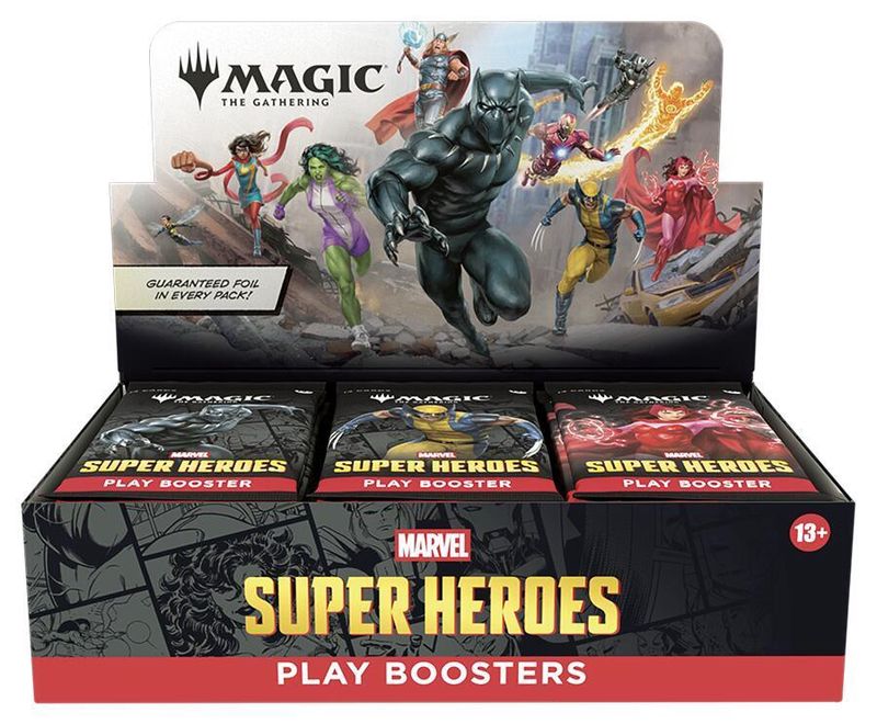 Marvel Super Heroes - Play Booster Display [PRE-ORDER]