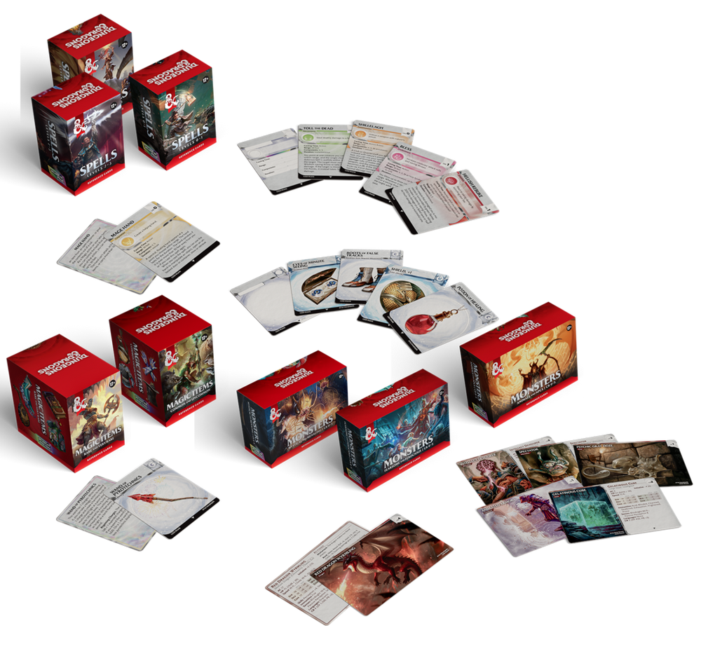 Dungeons &amp; Dragons - Fifth Edition - Reference Cards